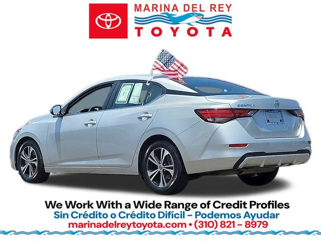 Used 2022 Nissan Sentra SV with VIN 3N1AB8CV7NY273053 for sale in Marina del Rey, CA