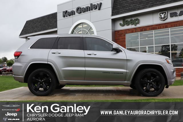 Billet Silver Metallic Clearcoat 2015 Jeep Grand Cherokee Altitude 4WD SUV / Crossover Four-Wheel Drive 8-Speed Automatic
