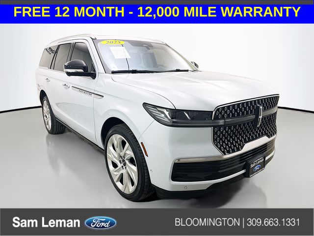 Crystal White 2025 Lincoln Navigator SUV / Crossover Four-Wheel Drive Automatic