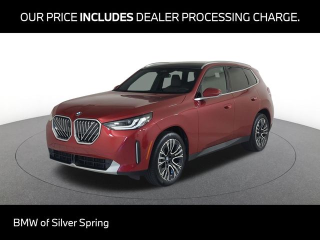 Vegas Red Metallic 2026 BMW X3 SUV / Crossover All-Wheel Drive 8-Speed Automatic