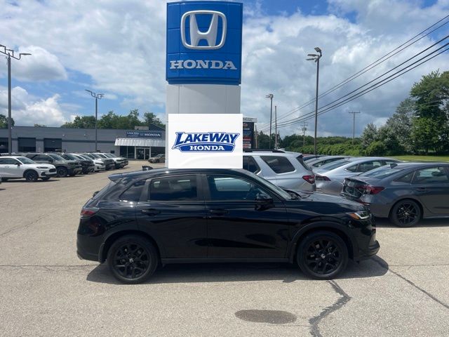 Crystal Black Pearl 2023 Honda HR-V SUV / Crossover All-Wheel Drive Continuously Variable Transmission