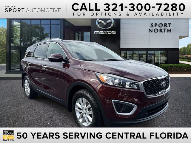 Red (Sangria) 2018 Kia Sorento SUV / Crossover Front-Wheel Drive 6-Speed Automatic