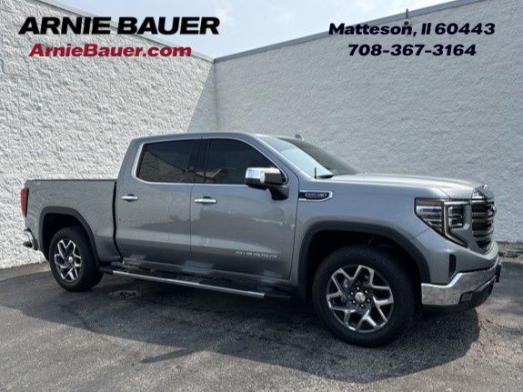Sterling Metallic 2025 GMC Sierra 1500 Pickup Truck Four-Wheel Drive Automatic