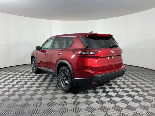 2025 Scarlet Ember Tintcoat Nissan Rogue S FWD SUV