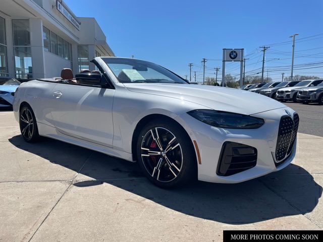 Mineral White Metallic 2023 BMW 4 Series M440i Convertible xDrive Convertible Rear-Wheel Drive 8-Speed Automatic