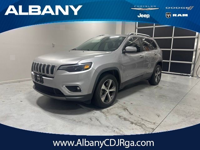 Billet Silver Metallic 2019 Jeep Cherokee SUV / Crossover Four-Wheel Drive 9-Speed Automatic