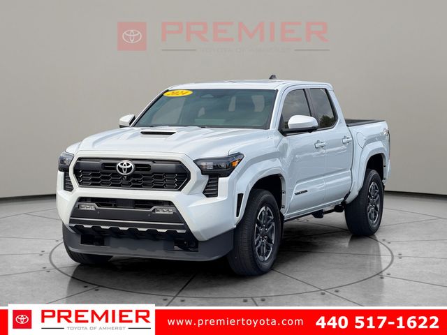 White (Wind Chill Pearl) 2024 Toyota Tacoma Pickup Truck Four-Wheel Drive 8-Speed Automatic