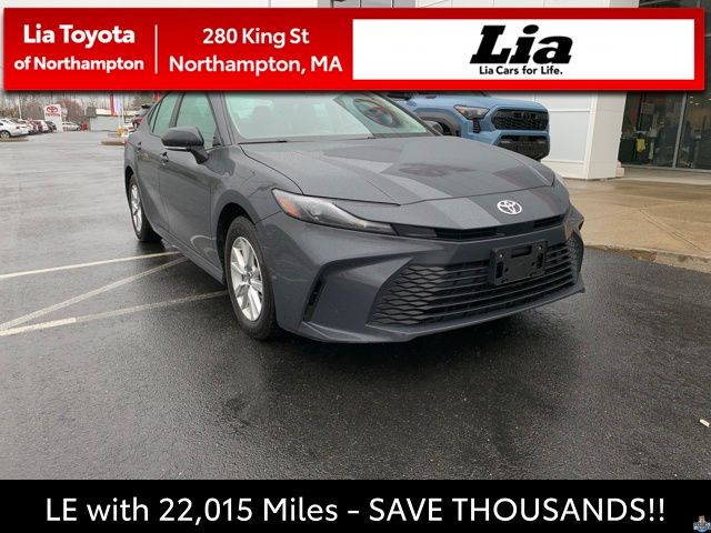 Underground 2025 Toyota Camry LE AWD Sedan All-Wheel Drive Continuously Variable Transmission