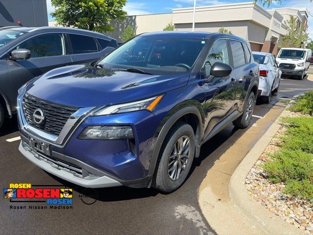 Caspian Blue Metallic 2023 Nissan Rogue SUV / Crossover All-Wheel Drive Continuously Variable Transmission