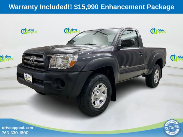 Magnetic Gray Metallic 2010 Toyota Tacoma Pickup Truck Four-Wheel Drive 5-Speed Manual Overdrive
