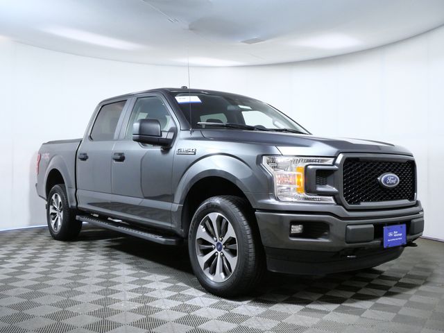Gray (Magnetic) 2019 Ford F-150 XL SuperCrew 4WD Pickup Truck Four-Wheel Drive Automatic
