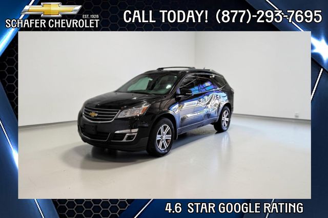Mosaic Black Metallic 2017 Chevrolet Traverse SUV / Crossover All-Wheel Drive 6-Speed Automatic