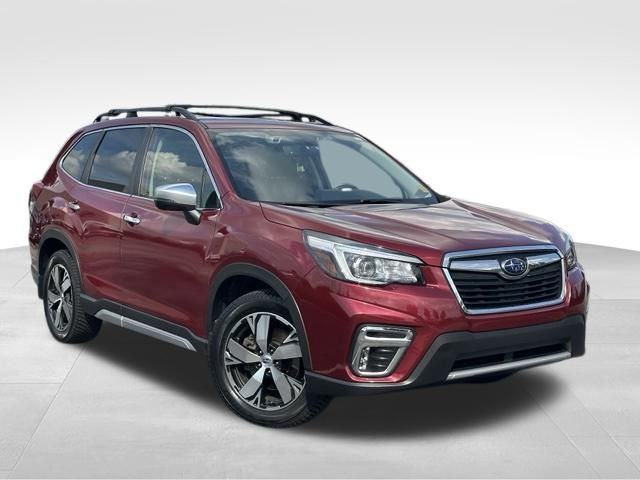 Crimson Red Pearl 2019 Subaru Forester SUV / Crossover All-Wheel Drive Continuously Variable Transmission