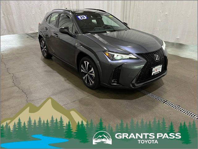 Black (Obsidian) 2025 Lexus UX Hybrid SUV / Crossover All-Wheel Drive Continuously Variable Transmission