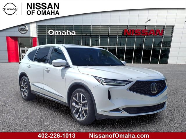 Platinum White Pearl 2022 Acura MDX SUV / Crossover All-Wheel Drive Automatic