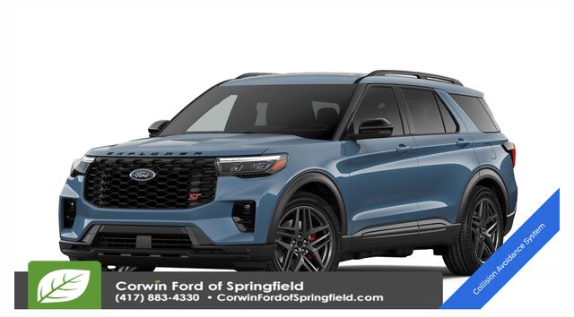 Vapor Blue Metallic 2026 Ford Explorer ST AWD SUV / Crossover All-Wheel Drive Automatic