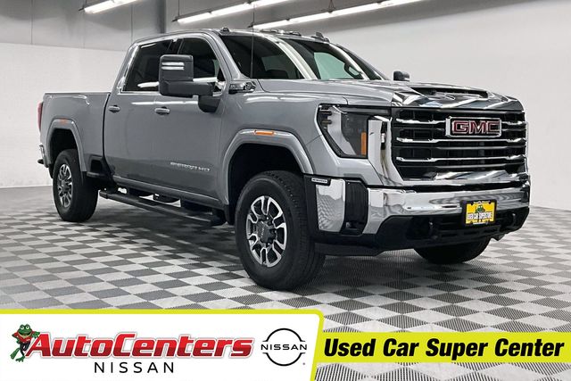 Sterling Metallic 2024 GMC Sierra 2500HD Pickup Truck Four-Wheel Drive 10-Speed Automatic