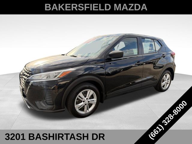 Super Black 2023 Nissan Kicks S FWD SUV / Crossover Front-Wheel Drive Continuously Variable Transmission