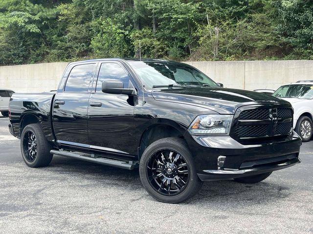 Black Clearcoat 2014 RAM 1500 Pickup Truck Four-Wheel Drive 8-Speed Automatic