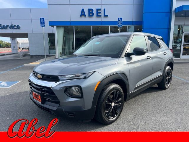 Gray (Satin Steel Metallic) 2021 Chevrolet Trailblazer SUV / Crossover Front-Wheel Drive Continuously Variable Transmission