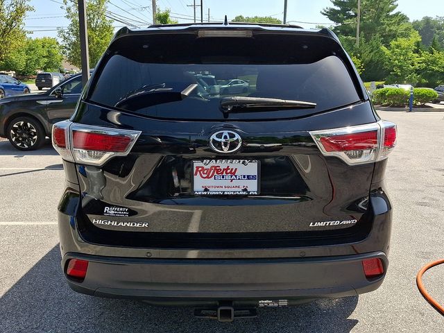 2015 Toyota Highlander Limited Black at Phil Fitts Ford