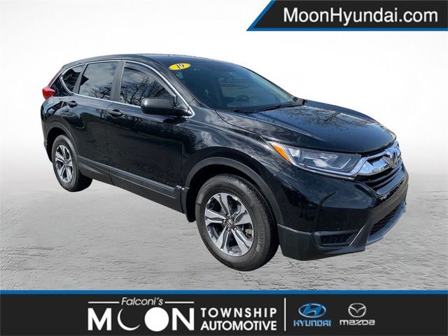 Black 2019 Honda CR-V LX AWD SUV / Crossover All-Wheel Drive Continuously Variable Transmission