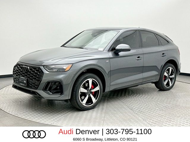 Daytona Gray Pearl Effect 2024 Audi Q5 Sportback quattro Premium Plus S Line 45 TFSI AWD Sedan All-Wheel Drive 7-Speed Automatic