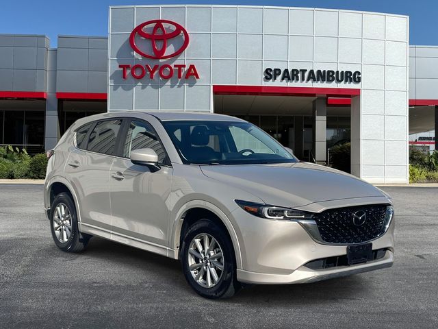 Gray (Platinum Quartz Metallic) 2024 Mazda CX-5 2.5 S Select AWD SUV / Crossover All-Wheel Drive 6-Speed Automatic