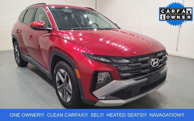 Ultimate Red 2025 Hyundai Tucson SUV / Crossover Front-Wheel Drive 8-Speed Automatic