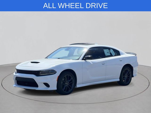 White Knuckle Clearcoat 2023 Dodge Charger Sedan All-Wheel Drive 8-Speed Automatic