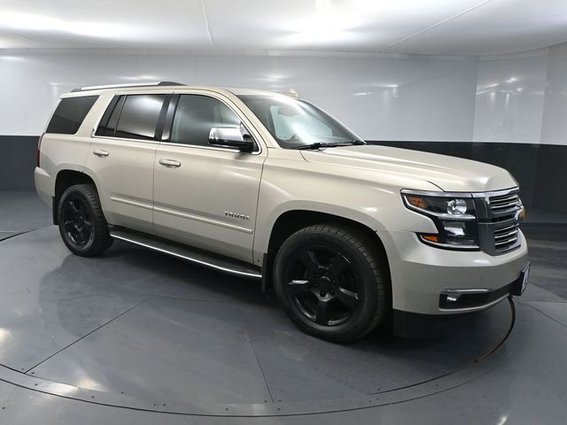 Champagne Silver Metallic 2015 Chevrolet Tahoe SUV / Crossover Four-Wheel Drive 6-Speed Automatic Overdrive