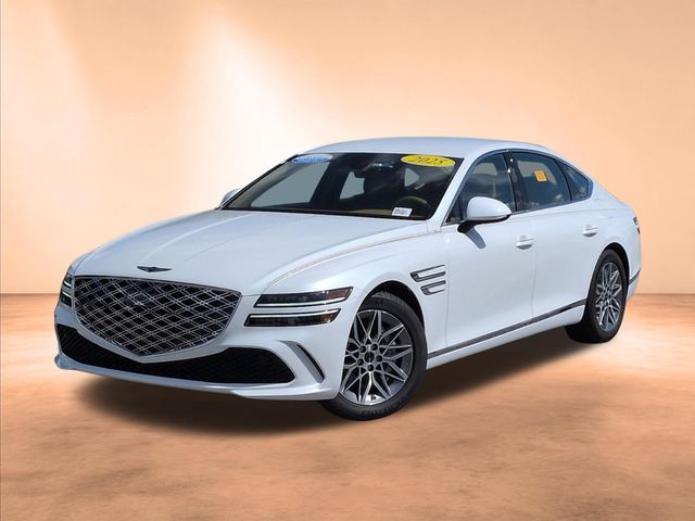 Uyuni White 2025 Genesis G80 2.5T AWD Sedan All-Wheel Drive 8-Speed Automatic