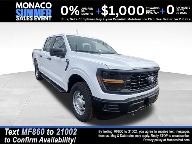 White 2026 Ford F-150 Pickup Truck Four-Wheel Drive Automatic