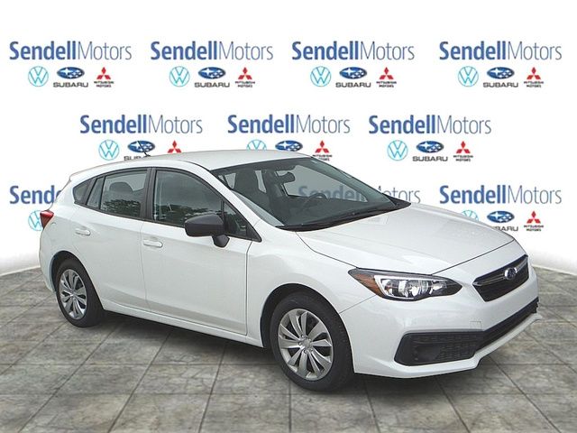Crystal White Pearl 2021 Subaru Impreza Wagon All-Wheel Drive Continuously Variable Transmission