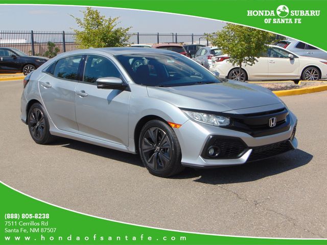 Lunar Silver Metallic 2019 Honda Civic Hatchback Hatchback Front-Wheel Drive Continuously Variable Transmission