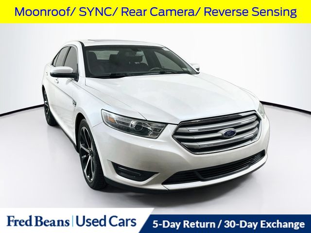 White Platinum Clearcoat Metallic 2014 Ford Taurus SEL Sedan Front-Wheel Drive 6-Speed Automatic