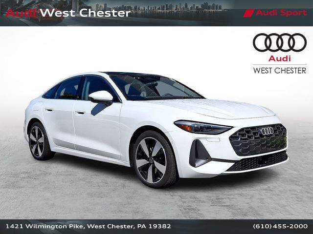 Arkona White 2025 Audi A5 Sedan All-Wheel Drive 7-Speed Automatic