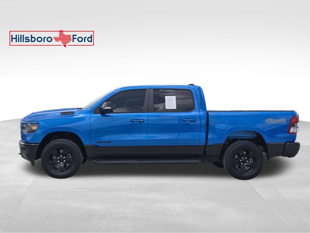 2022 Hydro Blue Pearlcoat Ram 1500 Big Horn/Lone Star 4X4 Truck
