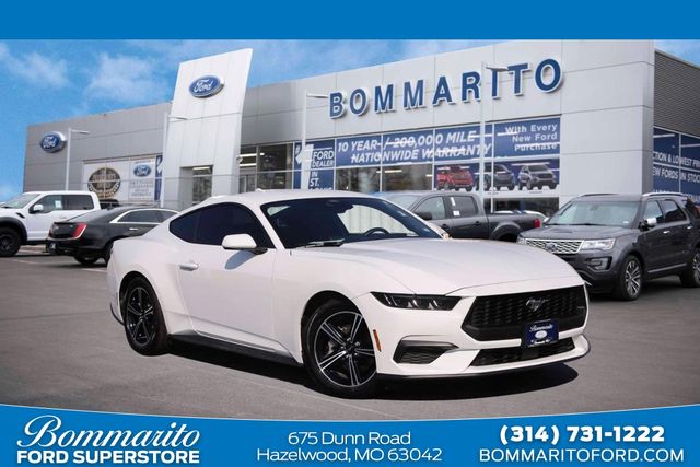 Oxford White 2025 Ford Mustang Coupe Rear-Wheel Drive Automatic