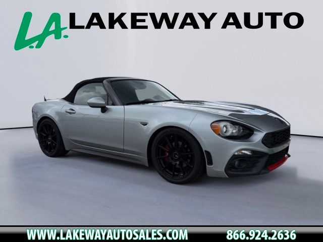 Chiaro Silver Metallic 2019 FIAT 124 Spider Convertible Rear-Wheel Drive 6-Speed Manual