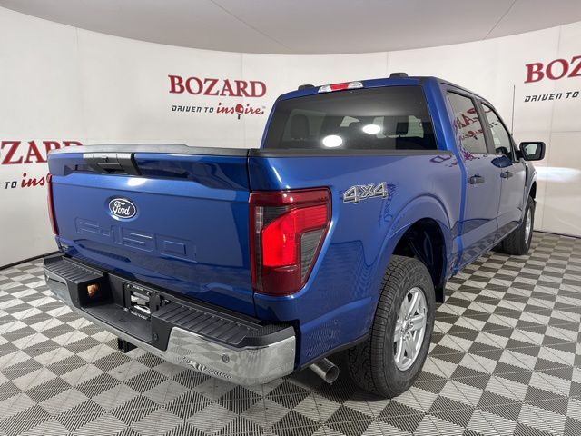 2025 Atlas Blue Metallic Ford F-150 XL 4X4 Truck