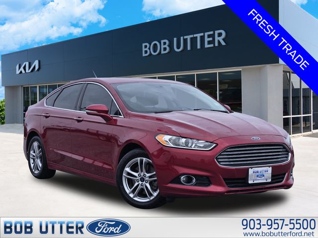 Ruby Red Metallic 2016 Ford Fusion Energi Sedan Front-Wheel Drive Continuously Variable Transmission