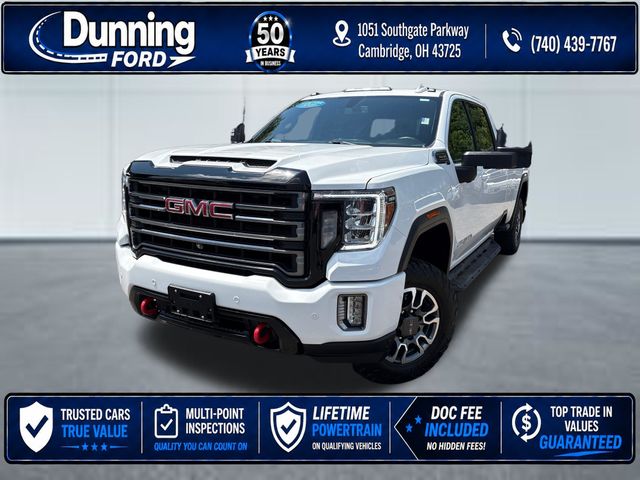 Summit White 2022 GMC Sierra 2500HD Pickup Truck Four-Wheel Drive 6-Speed Automatic