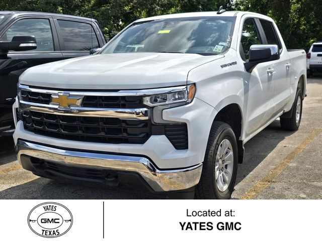 Summit White 2025 Chevrolet Silverado 1500 Pickup Truck Four-Wheel Drive Automatic