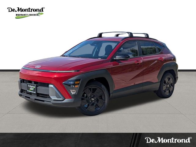 2026 Hyundai Kona SEL Sport Red at Baytown Hyundai