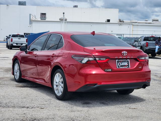 2024 Toyota Camry LE Red at Toyota of Victoria