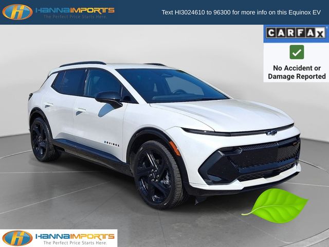 White (Iridescent Pearl Tricoat) 2025 Chevrolet Equinox EV SUV / Crossover Front-Wheel Drive 1-Speed Automatic