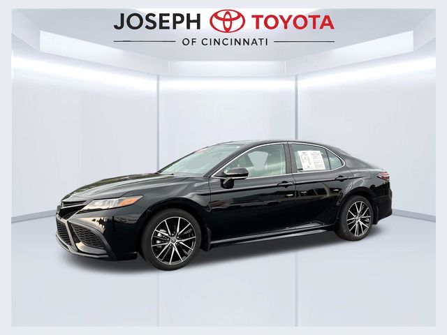 Midnight Black Metallic 2023 Toyota Camry Sedan Front-Wheel Drive 8-Speed Automatic