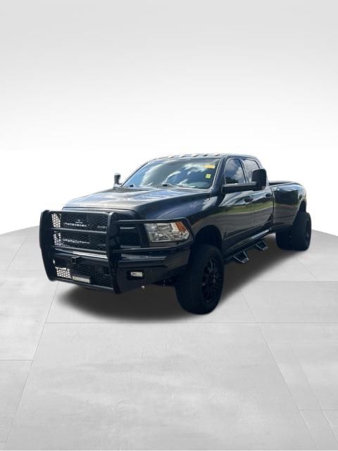 Gray (Granite Crystal Metallic Clearcoat) 2018 RAM 3500 Pickup Truck Four-Wheel Drive 6-Speed Automatic