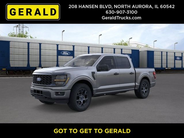 Carbonized Gray Metallic 2026 Ford F-150 STX 4dr SuperCrew 4WD Pickup Truck Four-Wheel Drive Automatic